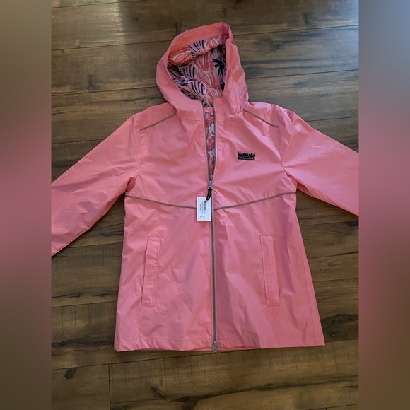 Simply Southern Rain Jacket Size Medium - Picture 2 of 8